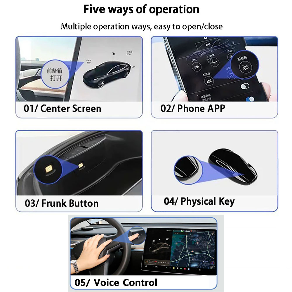 Gen2 Auto Power Frunk voor Tes - Heavy Equipment Lift recensie en prijs